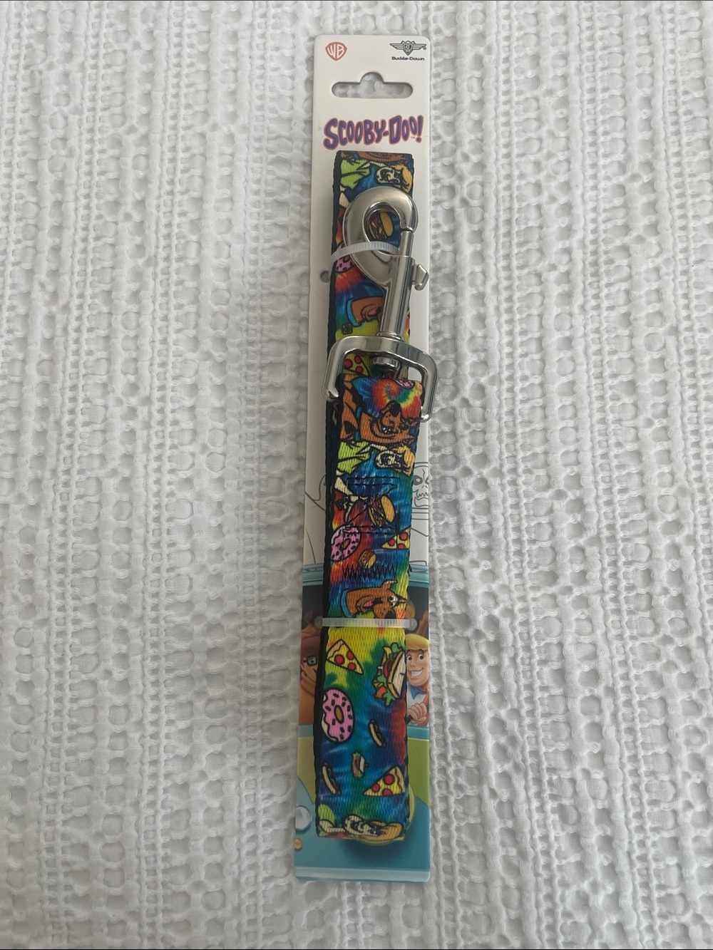 Scooby-Doo Rainbow tie-dye 6ft Pattern Dog Leash